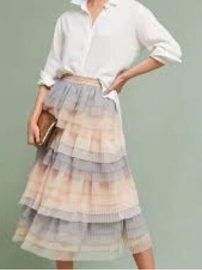 Eva Franco Tiered Cake Skirt